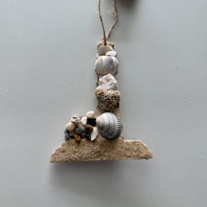 Shell Ornament ~ Lighthouse