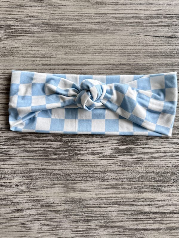 Sky Blue and White Checker - Image 3