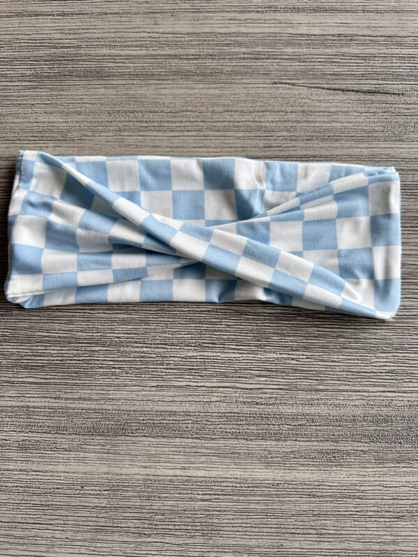 Sky Blue and White Checker - Image 4