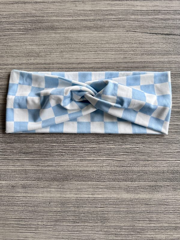 Sky Blue and White Checker - Image 5