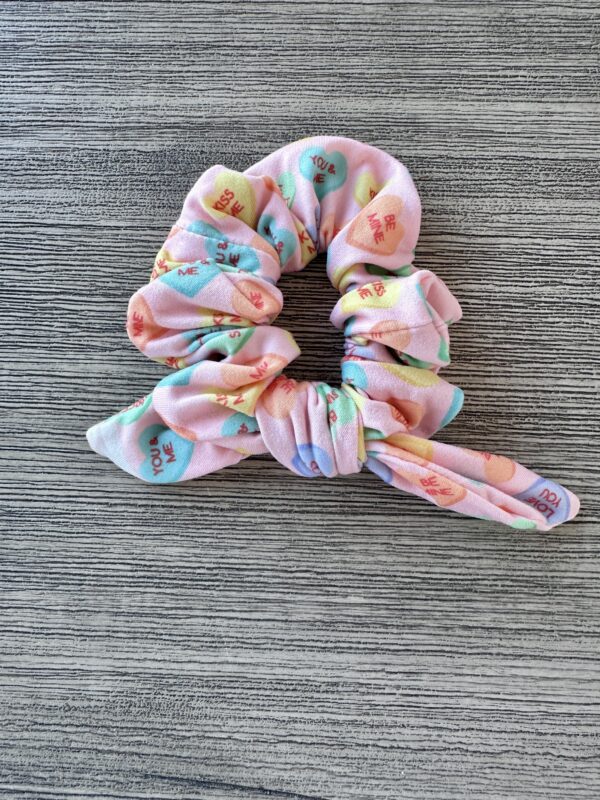 Scrunchie ~ Conversation Hearts