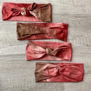 Tie Dye ~ Copper & Brown
