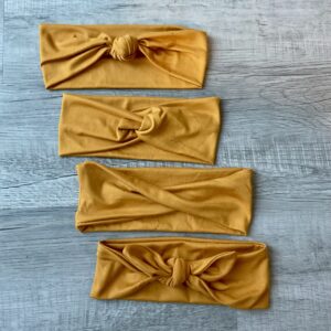 Solid ~ Gold Sparkle Shimmer Mustard