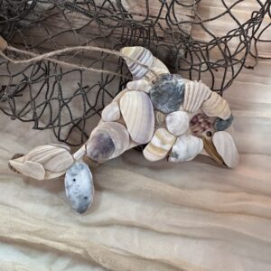 Shell Ornament ~ Dolphin