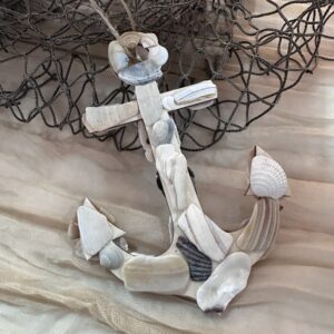 Shell Ornament ~ Anchor
