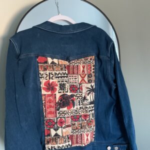 PreLoved Embellished Jacket ~ Hawaiian Style