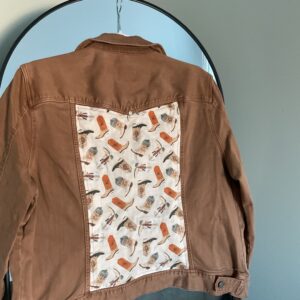 PreLoved Embellished Jacket ~ Western Boho Baby