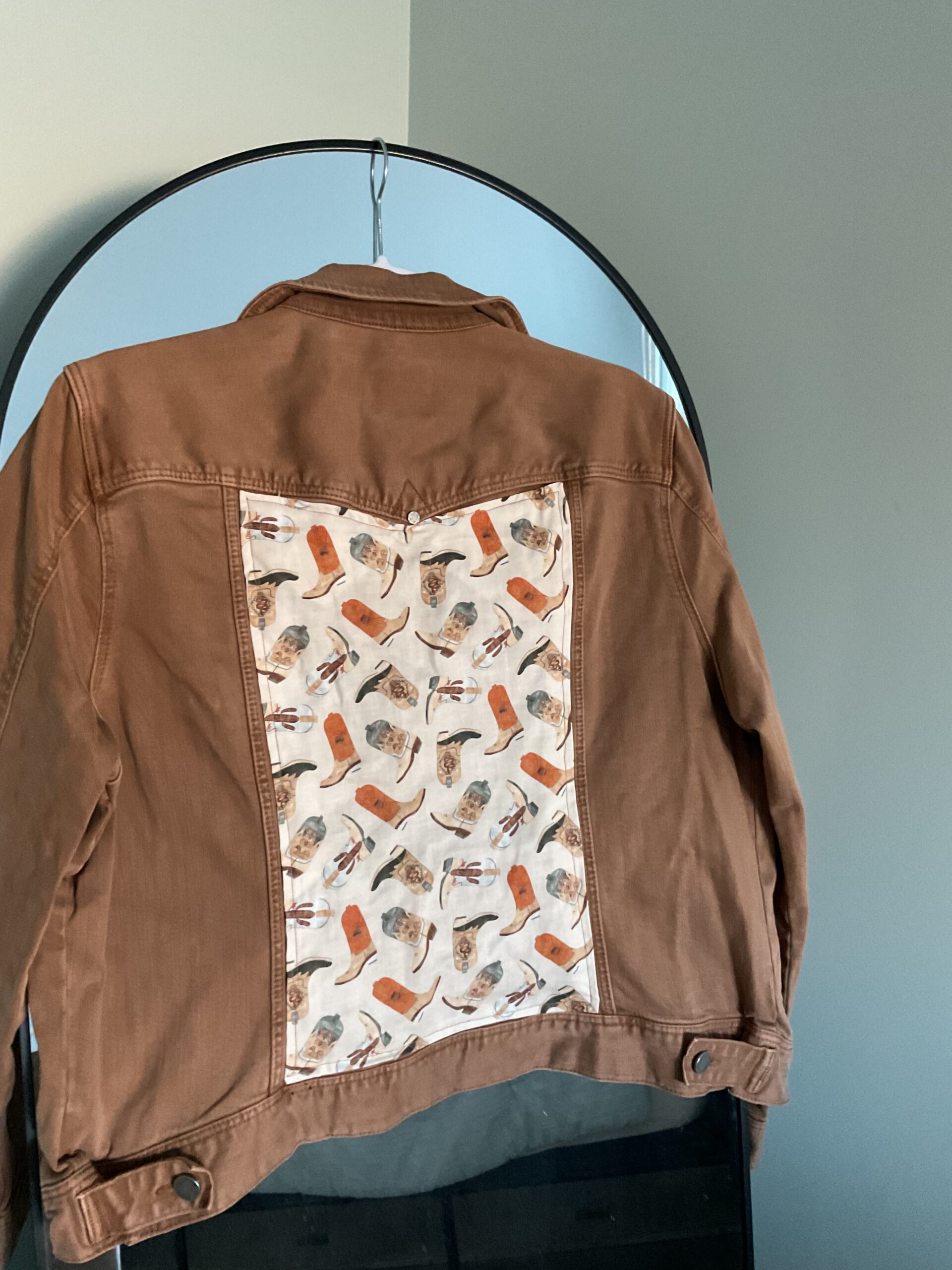 PreLoved Embellished Jacket ~ Western Boho Baby